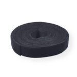 Cable Tie Hook & Loop Cable  Tie Black 5 Pc(S)