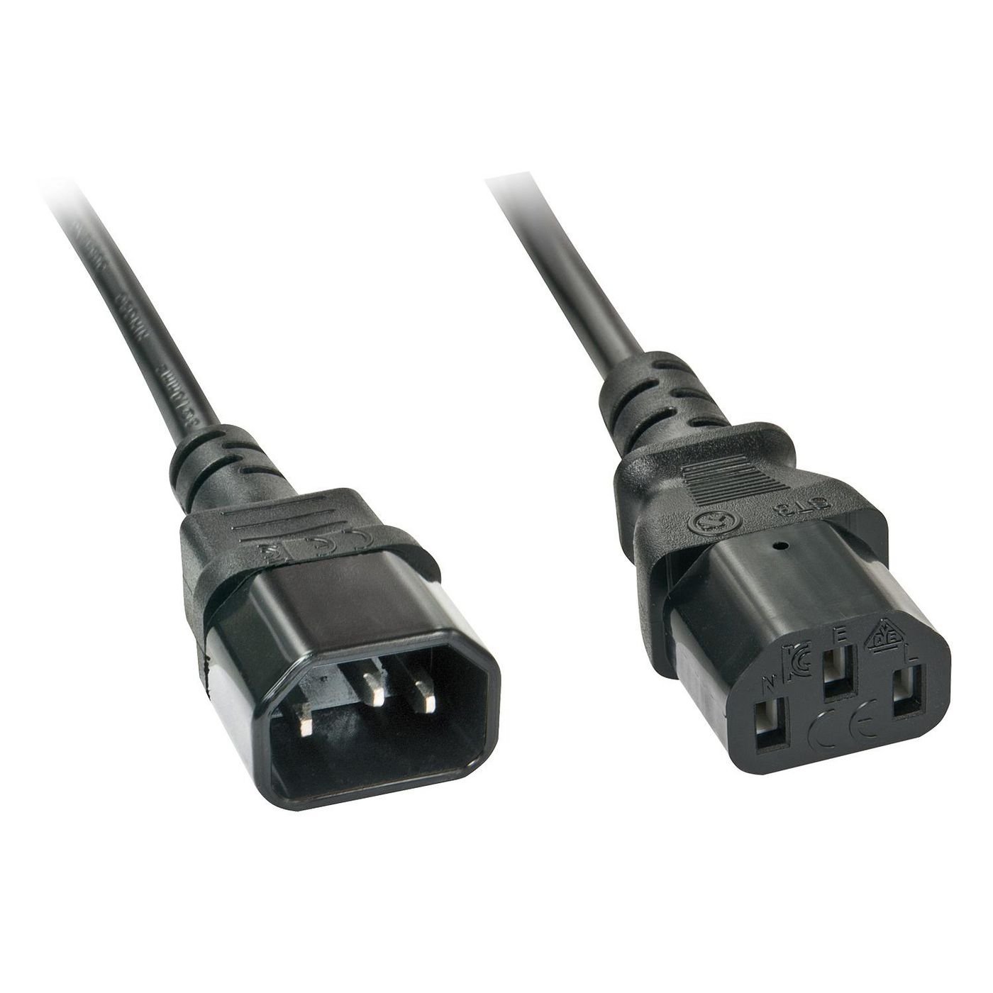 Img_31754625.jpg 2M C14 To C13 Extension Cable - Image 1