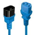 2M C14 To C13 Extension  Cable, Blue