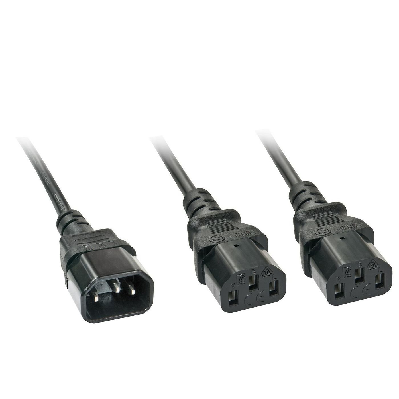 Img_31754676.jpg 2M C14 To 2X C13 Y Extension Cable - Image 1