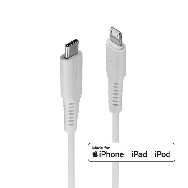 0.5M Usb C To Lightning Cable  White