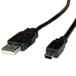 Usb 2.0 Cable, Type A - 5-Pin  Mini 1.8 M