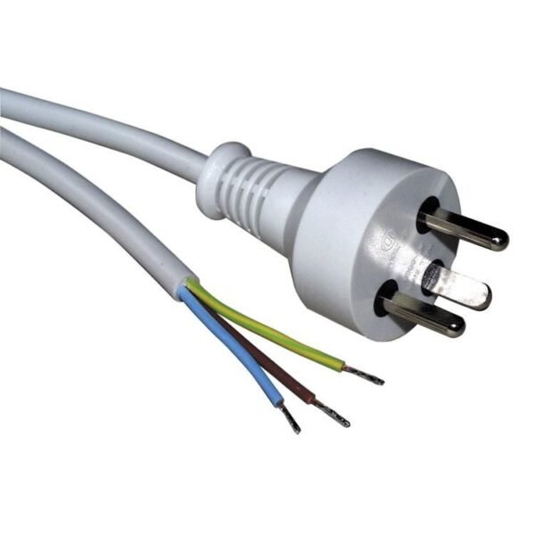 Power Cable White 6 M Dk-Edb