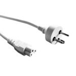 Power Cable White 1.8 M  Dk-Edb C5 Coupler