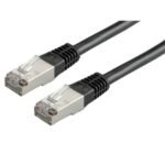 Ftp Patch Cord Cat.5E, Black  0.5 M