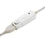 Usb 2.0 Active Repeater Cable  For 12.04.1085 12 M White