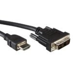 Monitor Cable, Dvi (18+1) -  Hdmi, M/M 1 M
