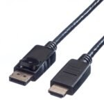 Displayport Cable, Dp - Hdtv,  M/M, 1.5 M