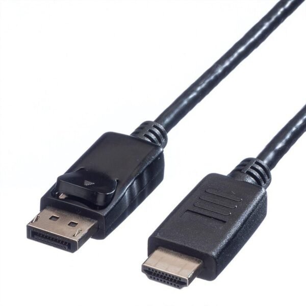 Displayport Cable, Dp - Hdtv,  M/M, 1.5 M