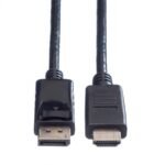 Displayport Cable, Dp - Hdtv,  M/M, 2 M