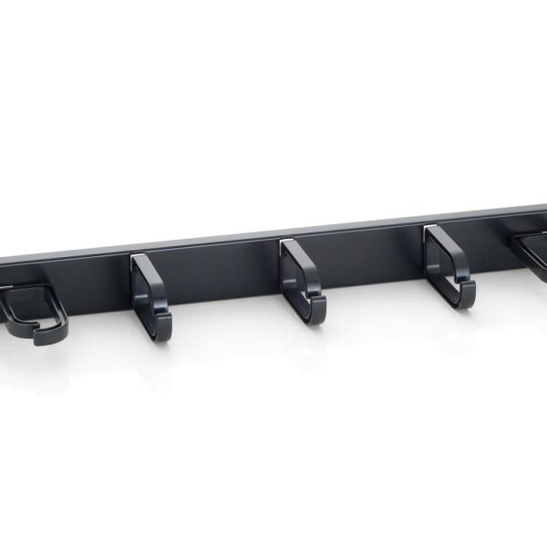 19 equip cablemanagement-Panel 19" Rack Mount Cable  Management Panel, Black (RAL 9005), Cable management panel, Black,