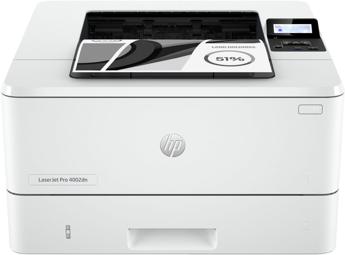 Img_31782797.jpg Laserjet Pro 4002Dn Printer, Print, Two-Sided Printing Fast First Page Out Speeds Energy Efficient Compact Size Strong Security - Image 1
