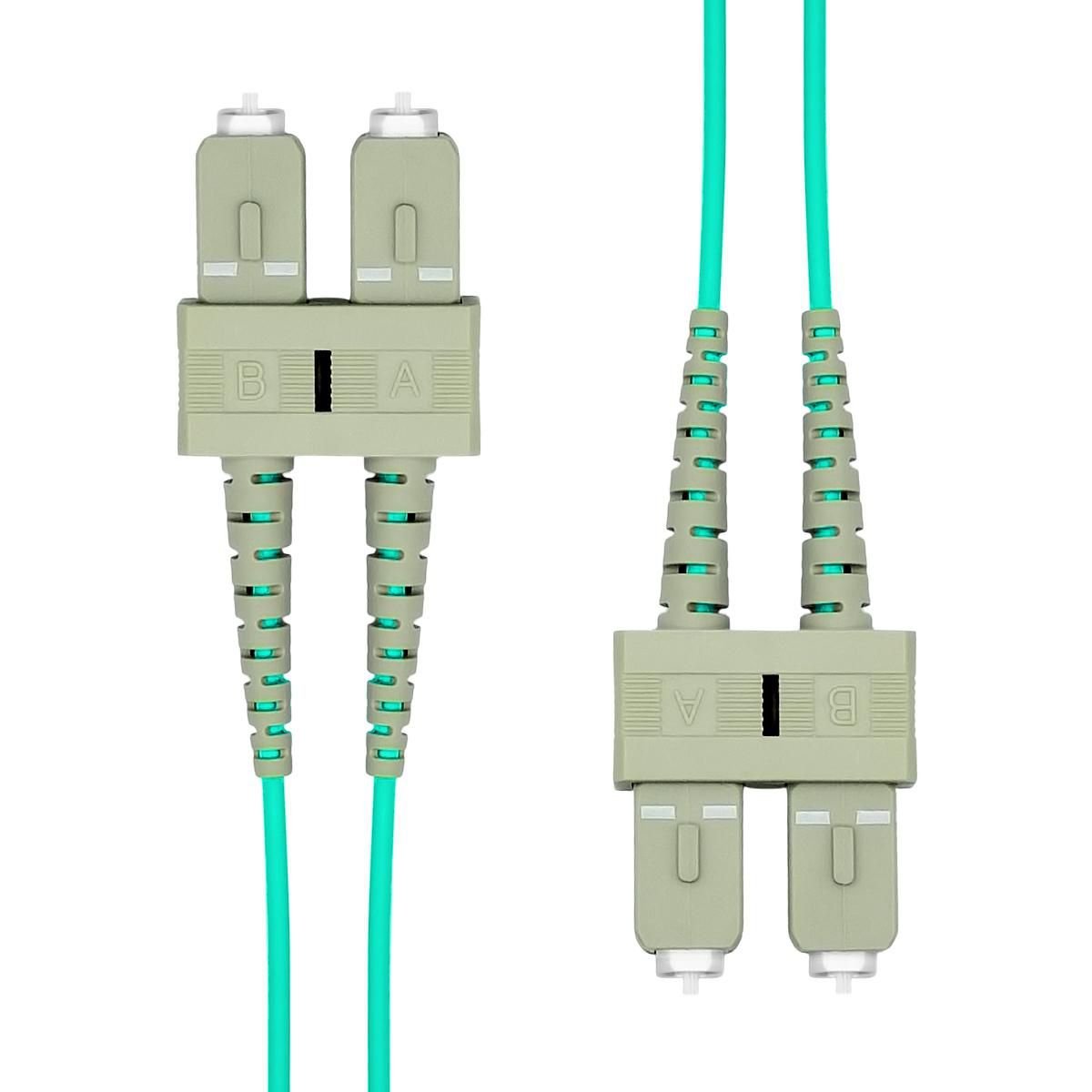 Img_32106605.jpg SC-SC UPC OM4 Duplex MM Fibre Cable 4M - Image 1