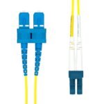 LC-SC UPC OS2 Duplex SM Fiber  Cable 5M
