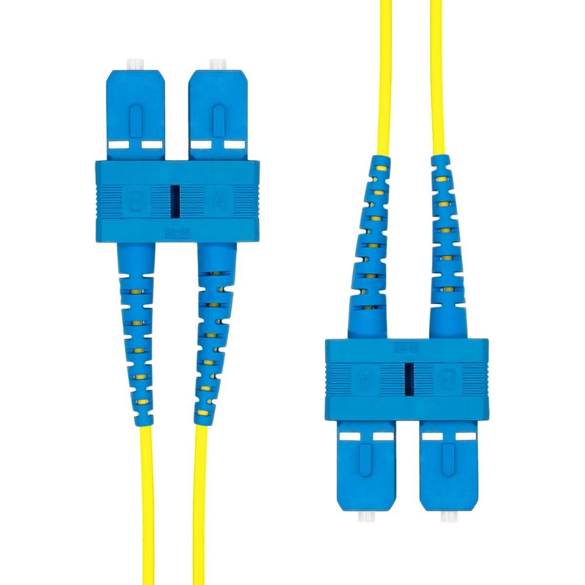 Img_32106655.jpg SC-SC UPC OS2 Duplex SM Fibre Cable 5M - Image 1