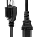 Power Cord US to C13 1M Black