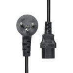 Power Cord Israel to C13 2M  Black