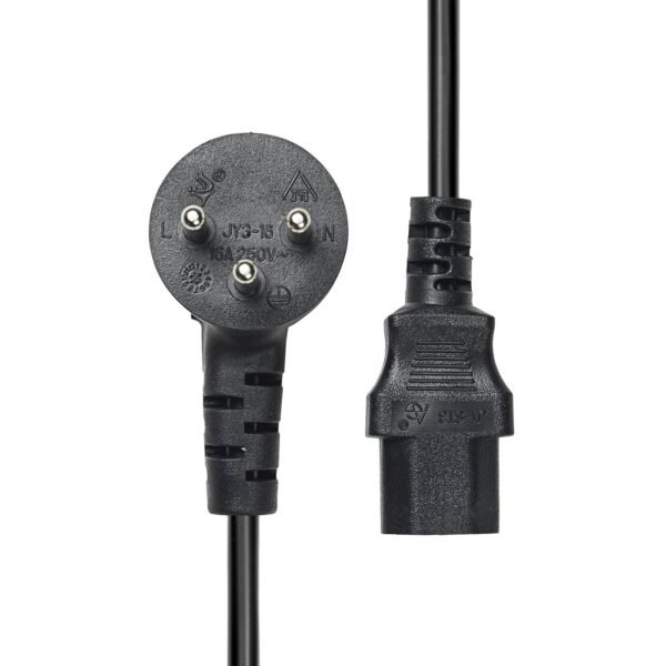 Power Cord Israel to C13 2M  Black