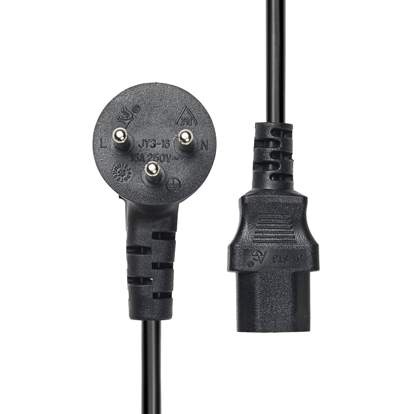 Img_32155654.jpg Power Cord Israel to C13 2M Black - Image 1
