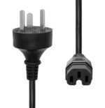 Power Cord Denmark EDB to C15  5M Black - Image 2