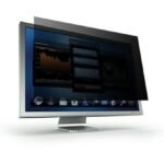 Privacy Filter 27" 16.9 AntiGlare, Frameless, Black Screen Attachment: Attachment Strips and Slide Mount Tabs