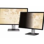 Privacy Filter 21.5" 16:9 AntiGlare, Frameless, Black Screen Attachment: Attachment Strips and Slide Mount Tabs