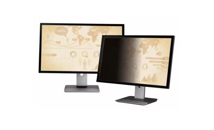 Img_32476617.jpg Privacy Filter 21.5" 16:9 AntiGlare, Frameless, Black Screen Attachment: Attachment Strips and Slide Mount Tabs - Image 1