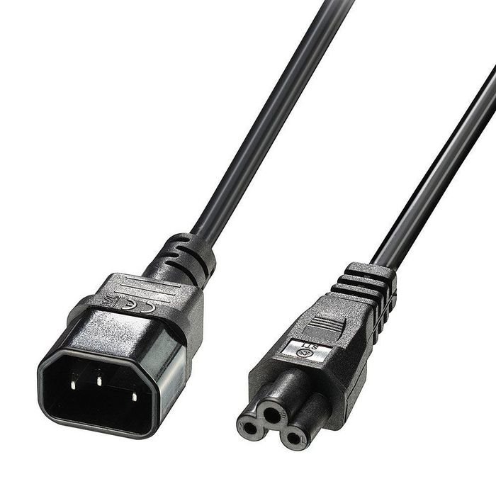 Img_32609015-1 3m C5 to C14 Mains Cable, lead free - Image 1