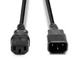 Lindy 0.5m IEC Extension Cable, Black - Image 4