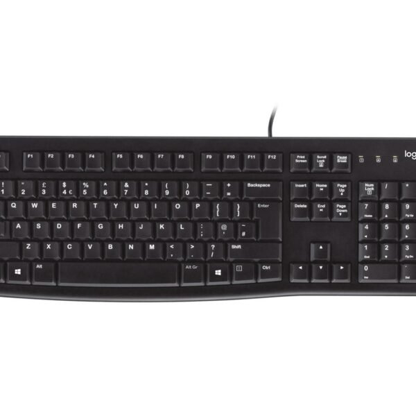 Keyboard K120 US International K120, US, Wired, USB, QWERTY,  Black