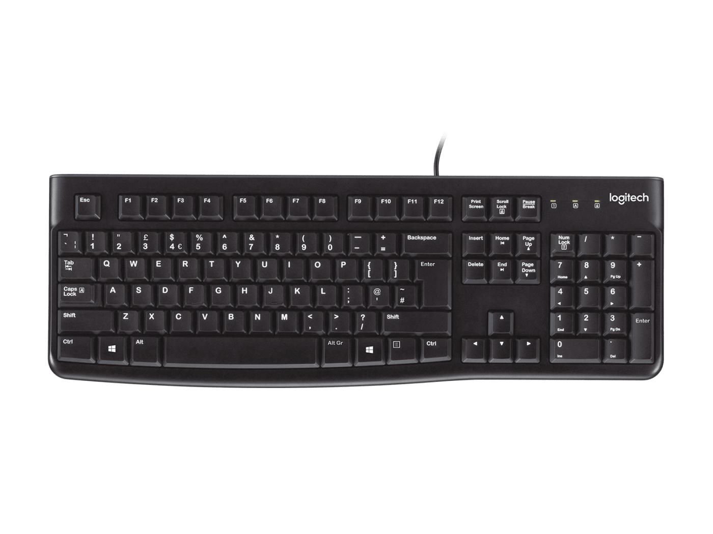Img_32848884.jpg Keyboard K120 US International K120, US, Wired, USB, QWERTY, Black - Image 1