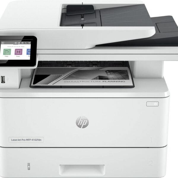 Laserjet Pro Mfp 4102Fdn  Printer, Black And White,  Printer For Small Medium Business, Print, Copy, Scan, Fax, Instant Ink Eligible