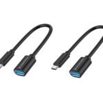 Usb-C To Usb-A Otg Adapter  2-Pack, 20Cm
