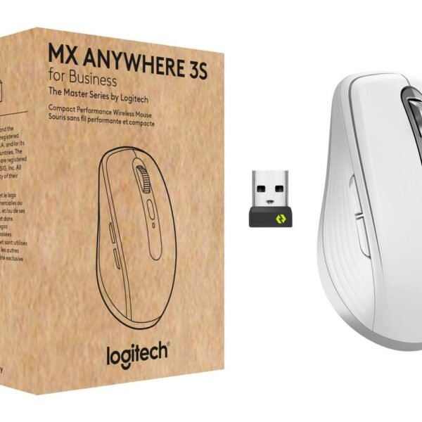 Mx Anywhere 3S For Business  Mouse Right-Hand Rf Wireless  + Bluetooth Laser 8000 Dpi