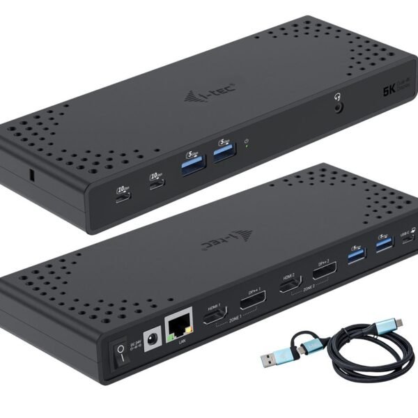 Usb 3.0 / Usb-C / Thunderbolt  3 Dual Display Docking  Station Gen2 + Power Delivery 100W