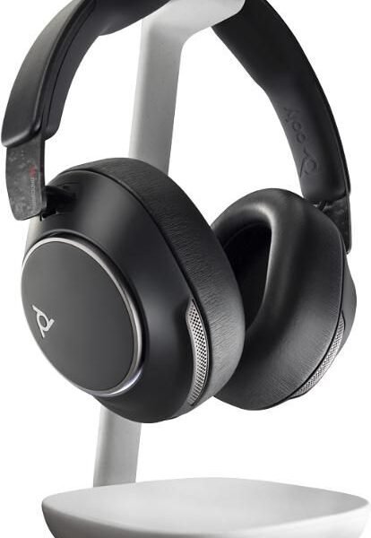 Voyager Surround 85 UC  Microsoft Teams Certified  USB-C Headset +USB-C/A Adapter +Charging Stand