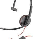 Blackwire 3210 Monaural USB-C  Headset +USB-C/A Adapter  (Bulk)