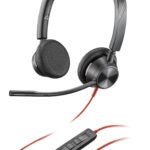 Blackwire 3325 Stereo USB-C  Headset +3.5mm Plug +USB-C/A  Adapter