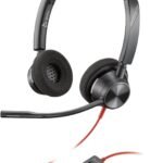 Blackwire 3320 Stereo USB-C  Headset +USB-C/A Adapter