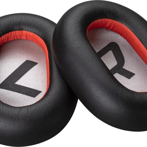 Voyager 8200 Black  Leatherette Ear Cushions (2  Pieces)