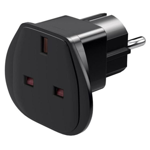 Power Adapter UK to Schuko F/M