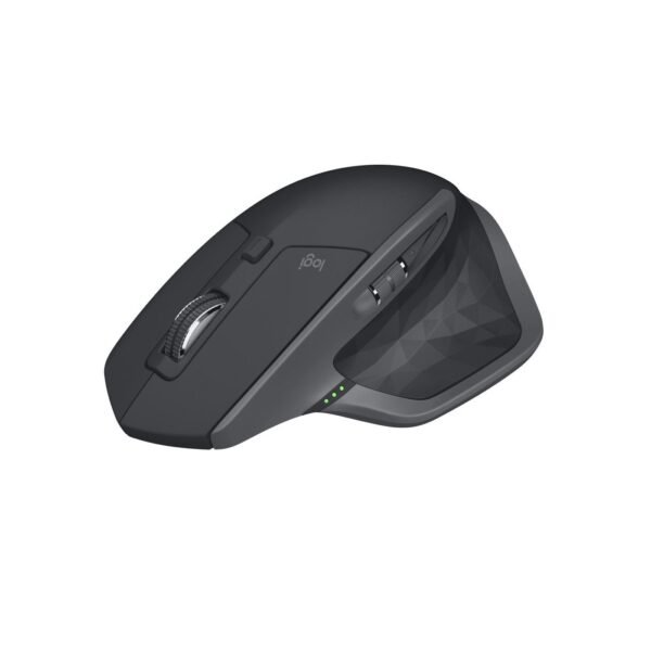 MX Master 2S Mouse, Graphite,  Wireless MX Master 2S,  Right-hand, Laser, RF Wireless+Bluetooth, 1000 DPI, Graphite
