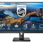 B Line 27" (68.6 cm) LCD  monitor with USB-C, 27,  2560x1440, IPS, Flat, H/A 150 MM USB-C DOCKING DISPLAY, B-LINE