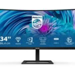 34, 3440x1440, VA, Curved,  H/A 100 MM, ULTRAWIDE, USB-C  DISPLAY 100 Hz, 1 ms MPRT, USB HUB, SPEAKERS,  USB-Cx1, DPx1, HDMIx1, VESA