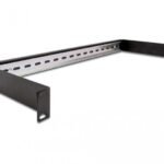 19? DIN rail Panel 1U black