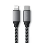 Usb Cable 0.25 M Usb C Usb  C/Lightning Black, Grey