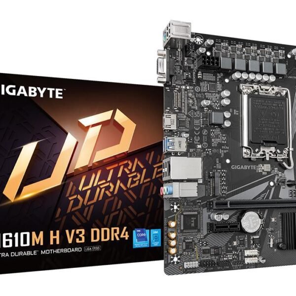 Motherboard - Supports Intel  Core 14Th Cpus, 4+1+1 Hybrid  Phases Digital Vrm, Up To 3200Mhz Ddr4, 1Xpcie 3.0 M.2, Gbe Lan, Usb 3.2 Gen 1