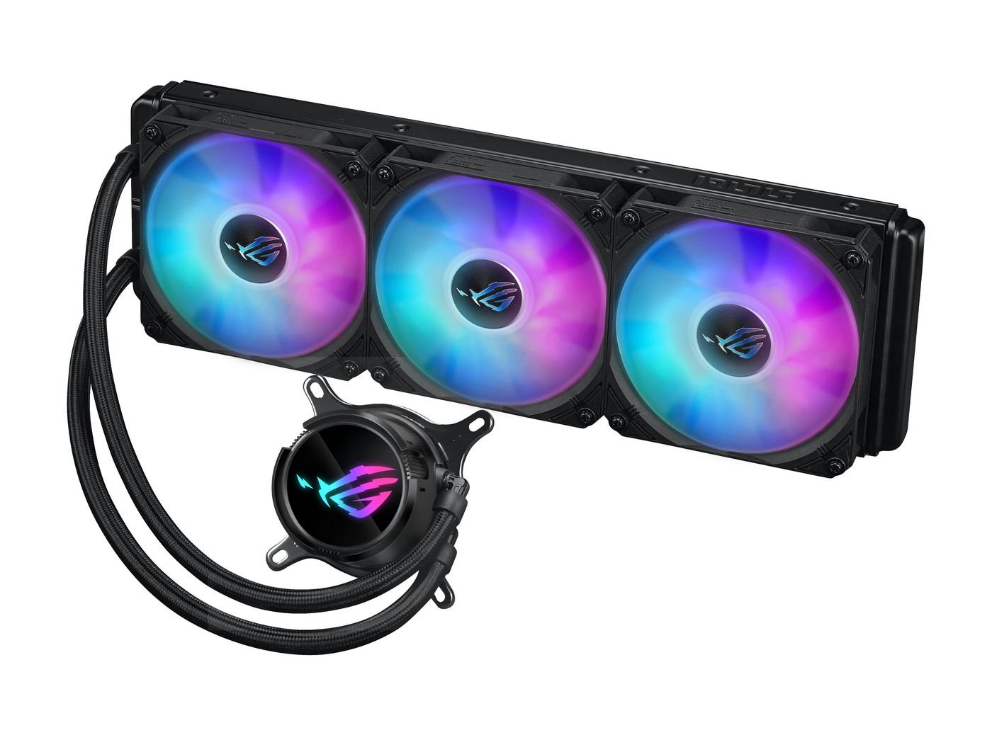 Img_34143825.jpg Rog Strix Lc Iii 360 Argb Processor Liquid Cooling Kit 12 Cm Black - Image 1