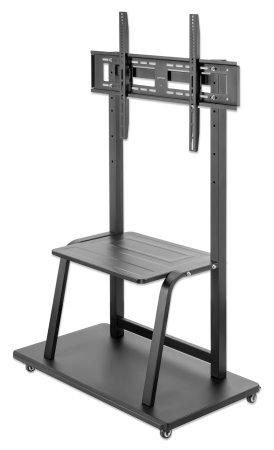 Img_34150087.jpg Tv & Monitor Mount, Trolley Stand, 1 Screen, Screen Sizes: 37-100", Black, Vesa 200X200 To 800X600Mm, Max 150Kg, Shelf And Base For - Image 1