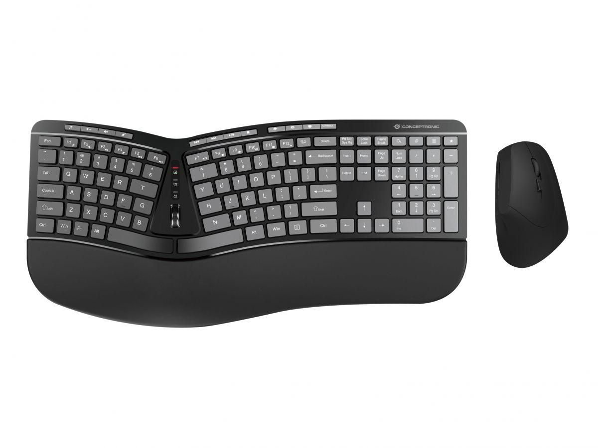 Img_34151362.jpg Ergo Wireless Ergonomic Keyboard & Mouse Kit, Qwerty En (Us) - Image 1